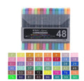 M&G Brush Tip 48 Colour Markers Set (APMW 7609).