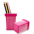 Plastic squair Pencil Holder Pen Containers, Dual-Purpose ...
