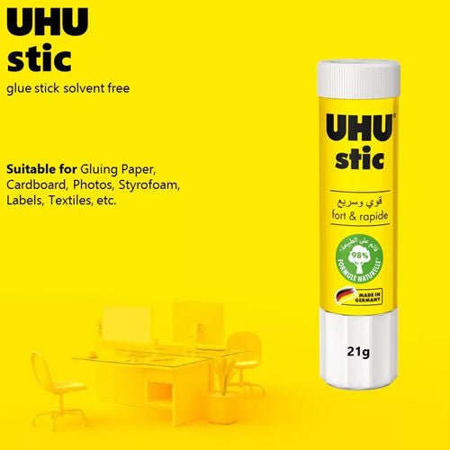 UHU Glue Stic 21g: The Collage Artist's Studio Workhorse & Thoughtful Gift Essential
