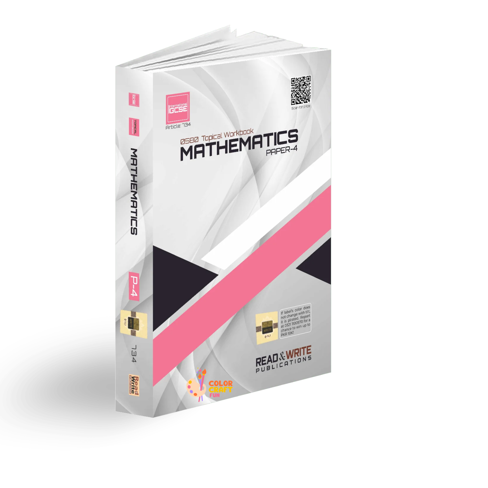 O'Level IGCSE Mathematics (0580) Paper 4 Extended Topical Workbook – Past Papers with Mark Schemes (art #734) Read & Write