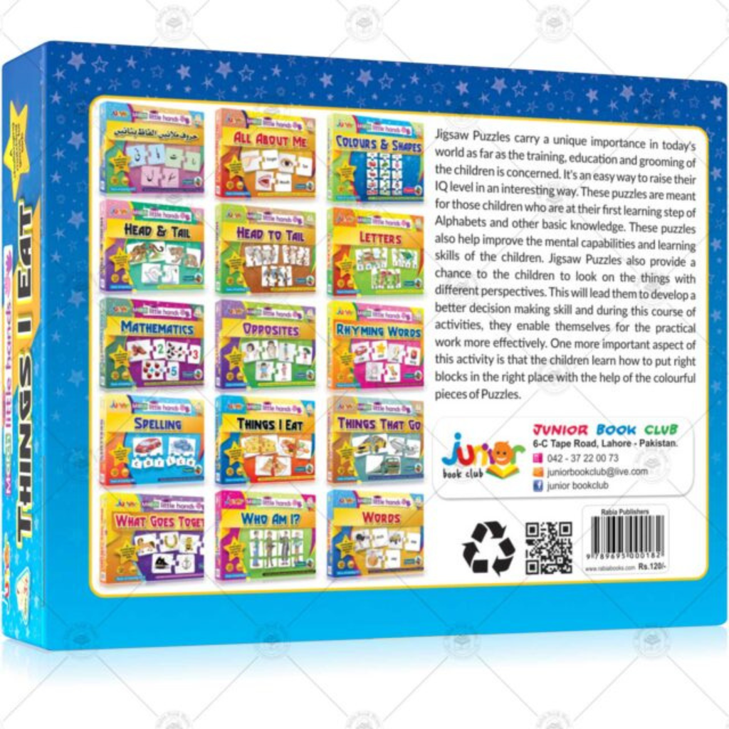 junior match little hands board jigsaw puzzle 3+ a challenging game for kids 32 & 36 matching pairs