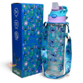 Smiggle Orignal Lillo Stich Plastic Water Bottle 680 ml With Side Hanging Strap