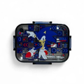 Smiggle Sonic The Hedgehog 3 Portion Stainless Steel Lunch Box – Leak Proof, 750ml (SM262198)