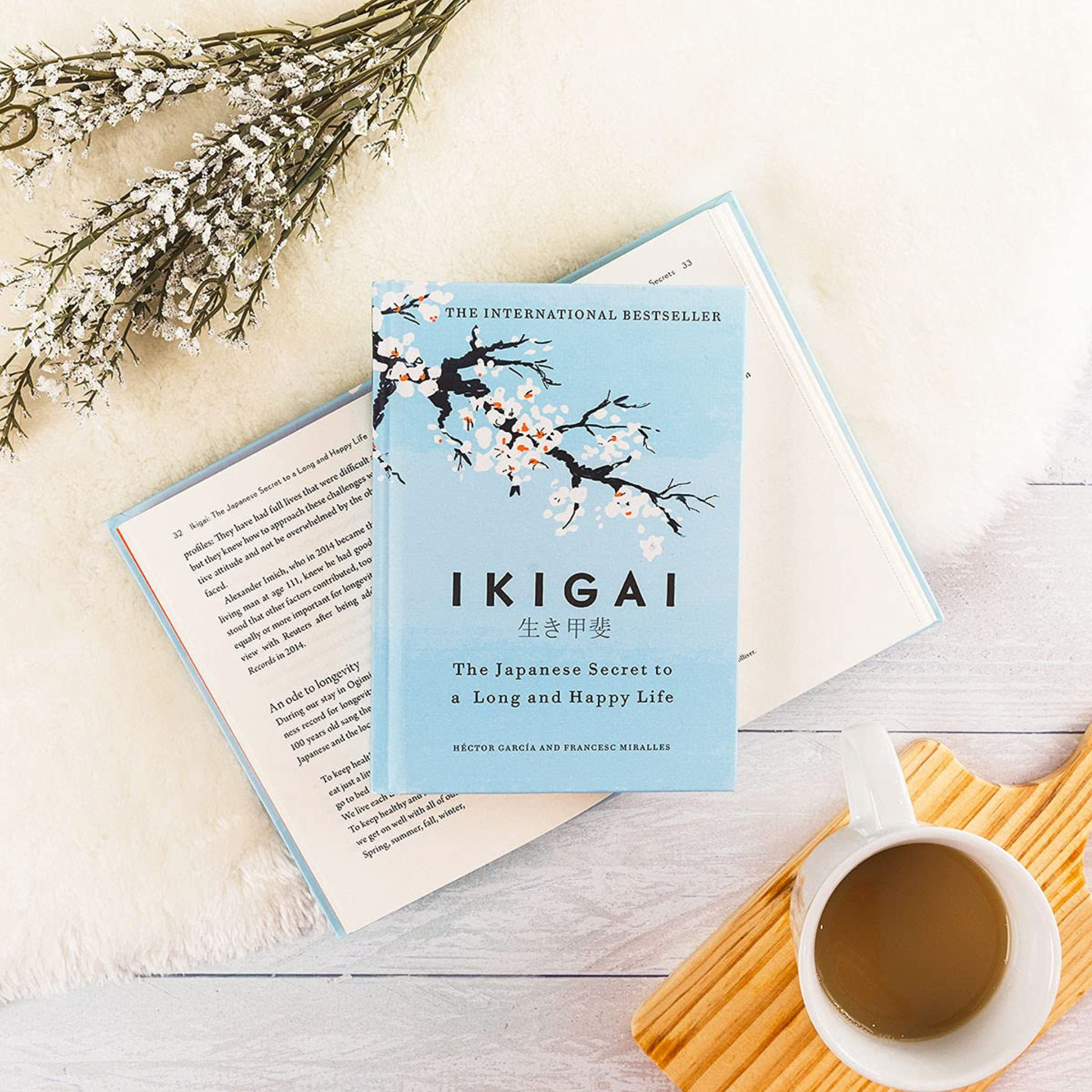 Ikigai: The Japanese Secret to a Long and Happy Life paperback