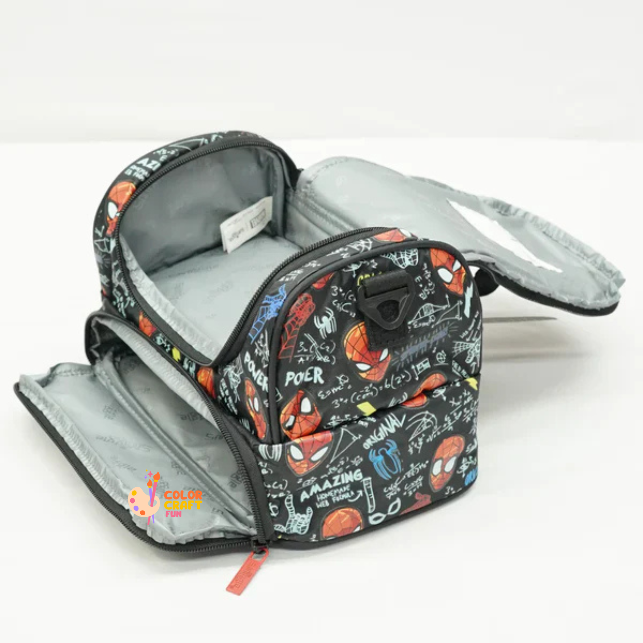 Original smiggle Spiderman 2 piece Trolley Bag bundle For Grade 1 Till 5 Boys