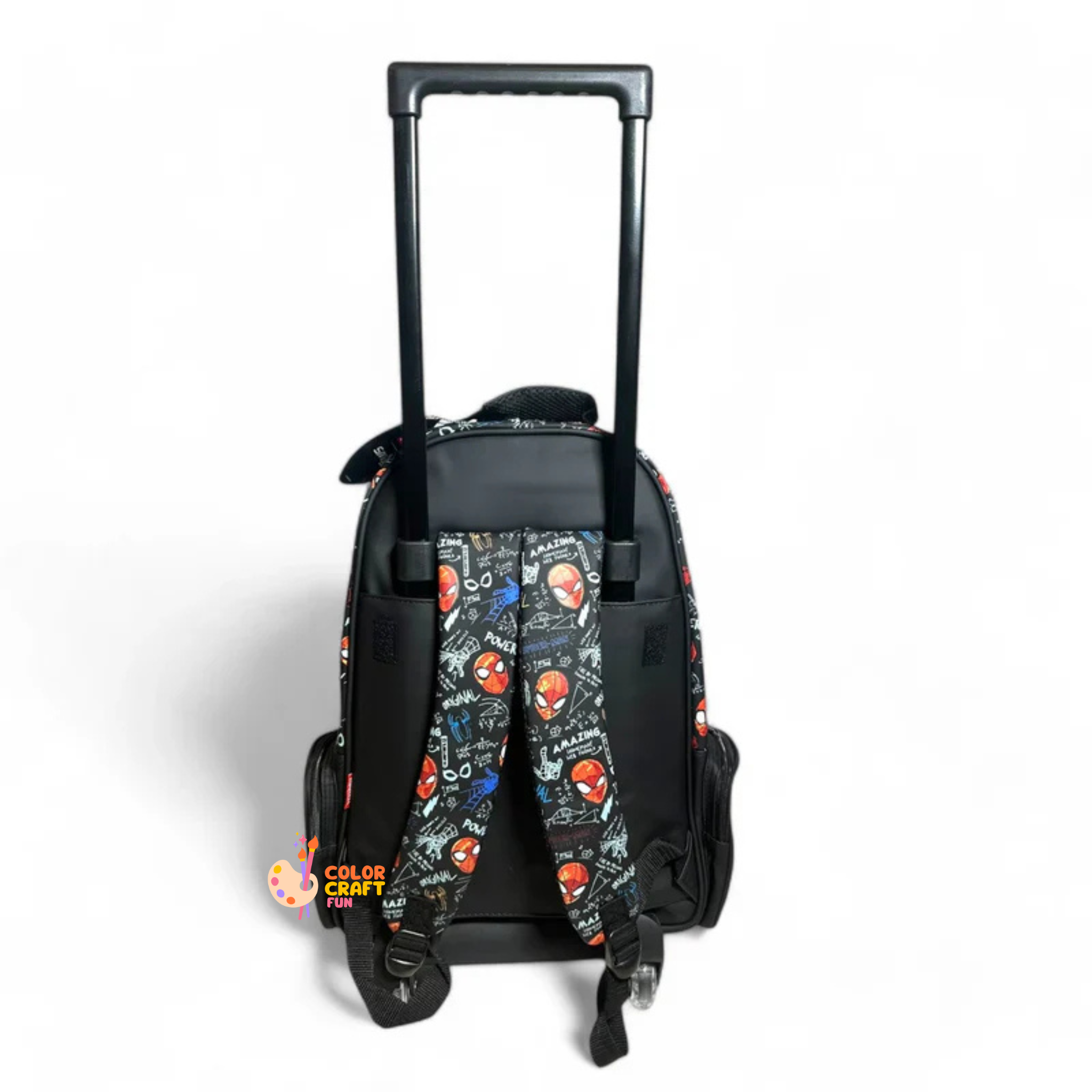 Original smiggle Spiderman 2 piece Trolley Bag bundle For Grade 1 Till 5 Boys