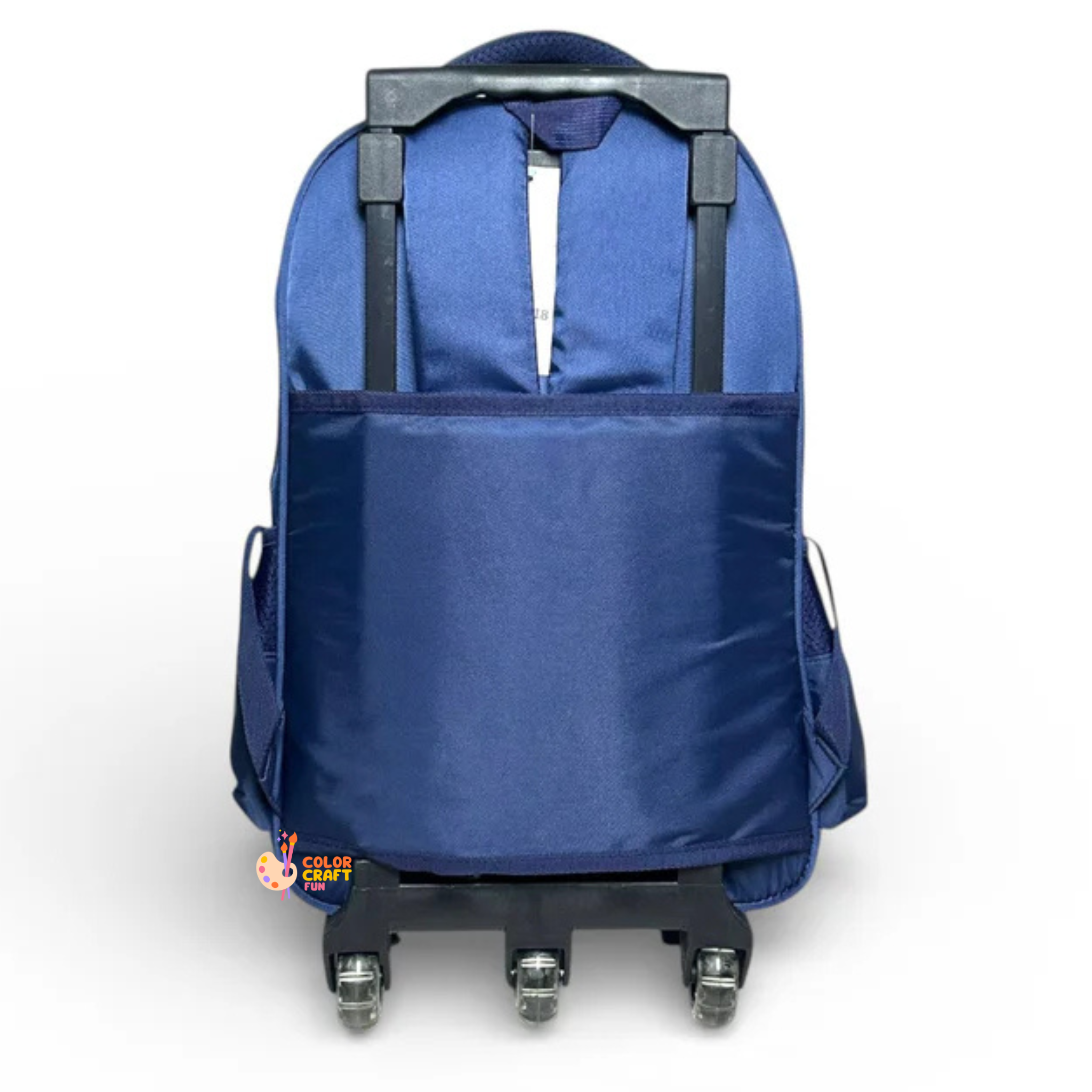 18 Inch 3D Minecraft Trolley Bag For Grade 4 Till 8 Boys ( With Keychain )