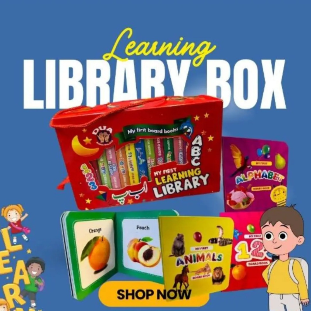 My First Learning My First Learning Library (box set of 12 board books )