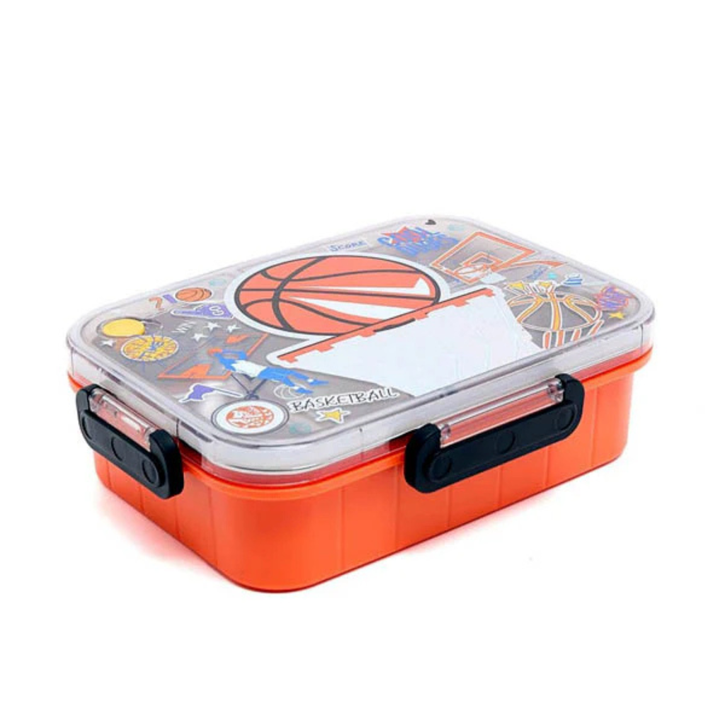 Vest Brand Basketball Design Lunch Box – Sporty, Durable & Perfect for Active Kids