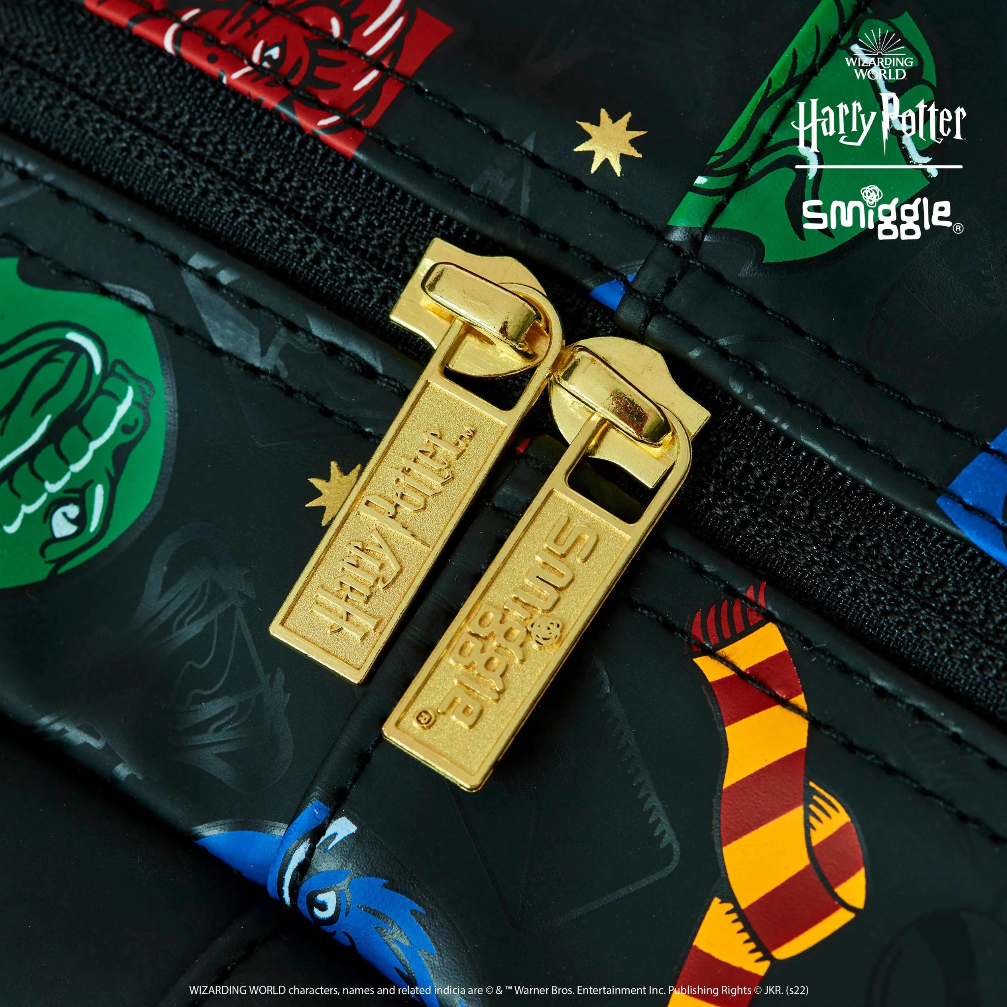 Smiggle Harry Potter Hogwarts Themed School Bag – Magical Adventure Awaits (100%orignal