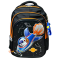 18 Inch 3D Space Astronaut School Bag For Grade 4 Till 8 Boys ( With Keychain )