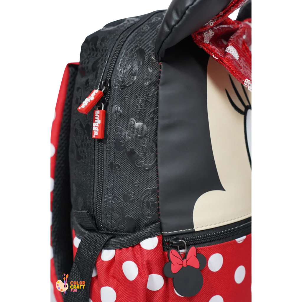 Smiggle 100% orignal Mini Mouse school bag for kg class (14inch)