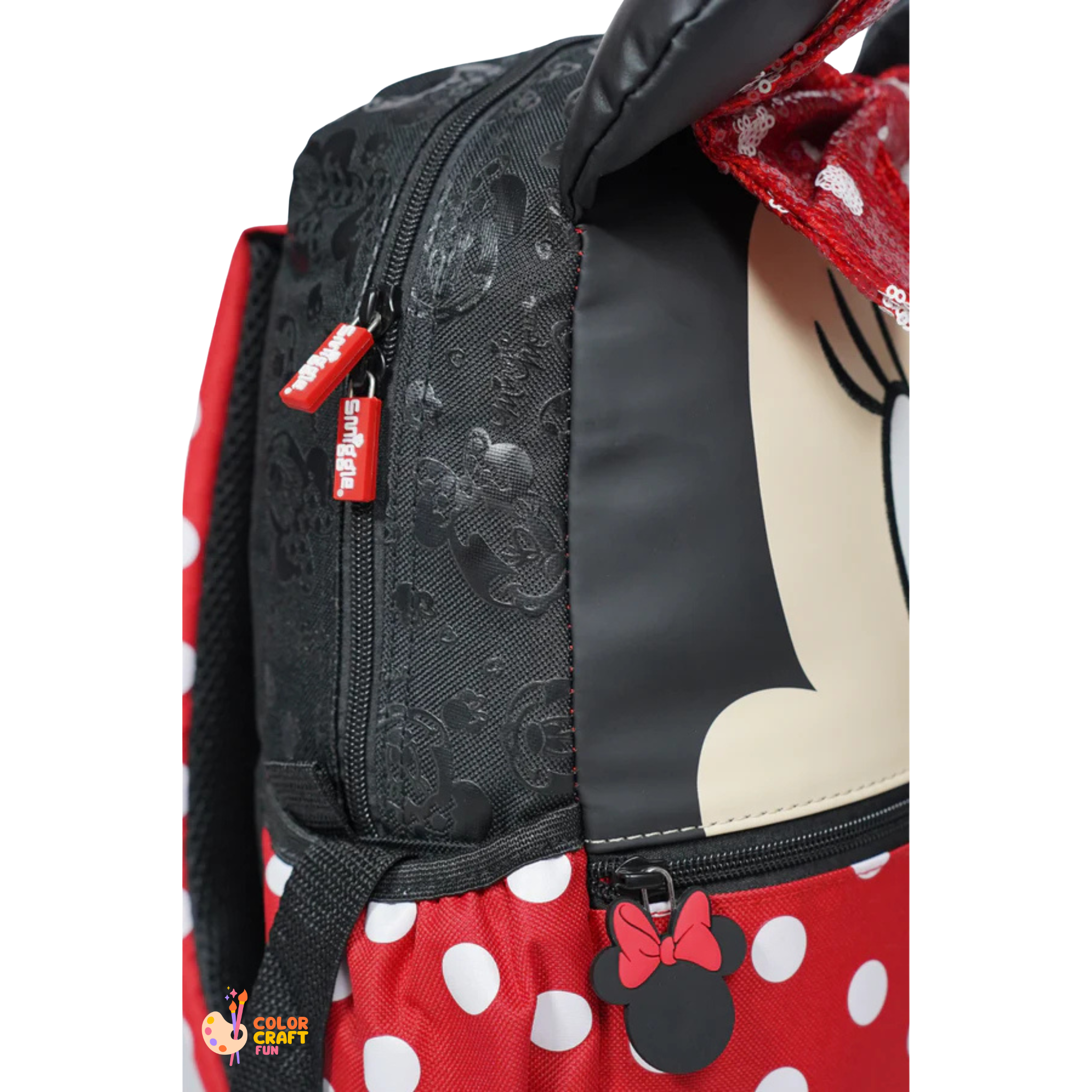 Smiggle 100% orignal Mini Mouse school bag for kg class (14inch)