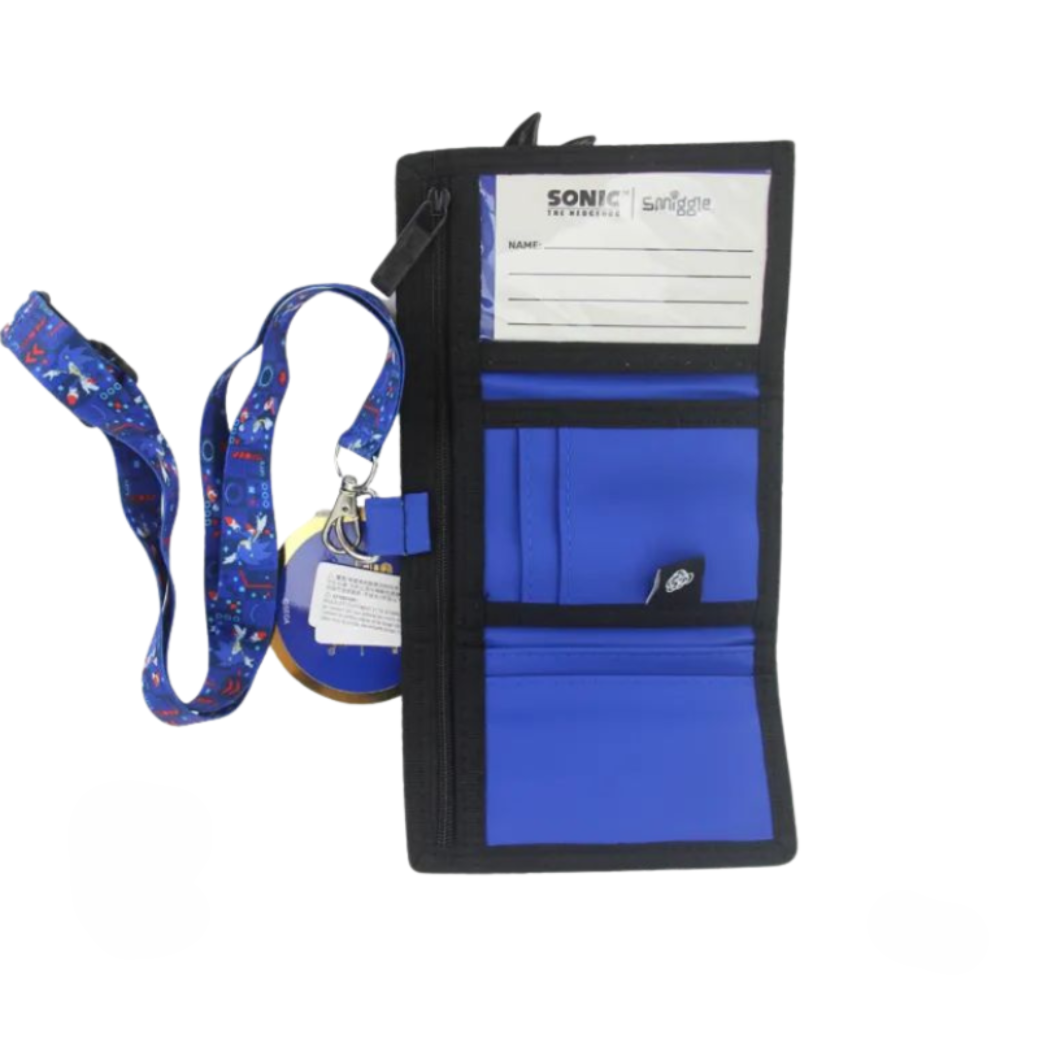 Original Smiggle Sonic Wallet For Boys