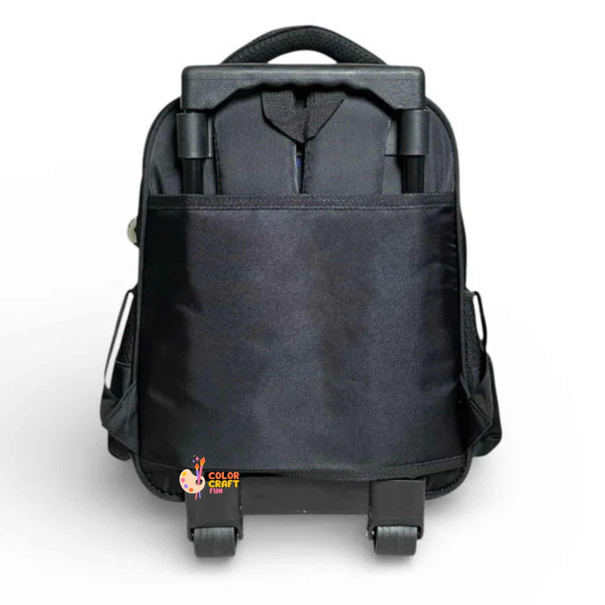 14 Inch 3D Football Trolley Bag For Grade kg Till 1 Boys ( With Keychain )