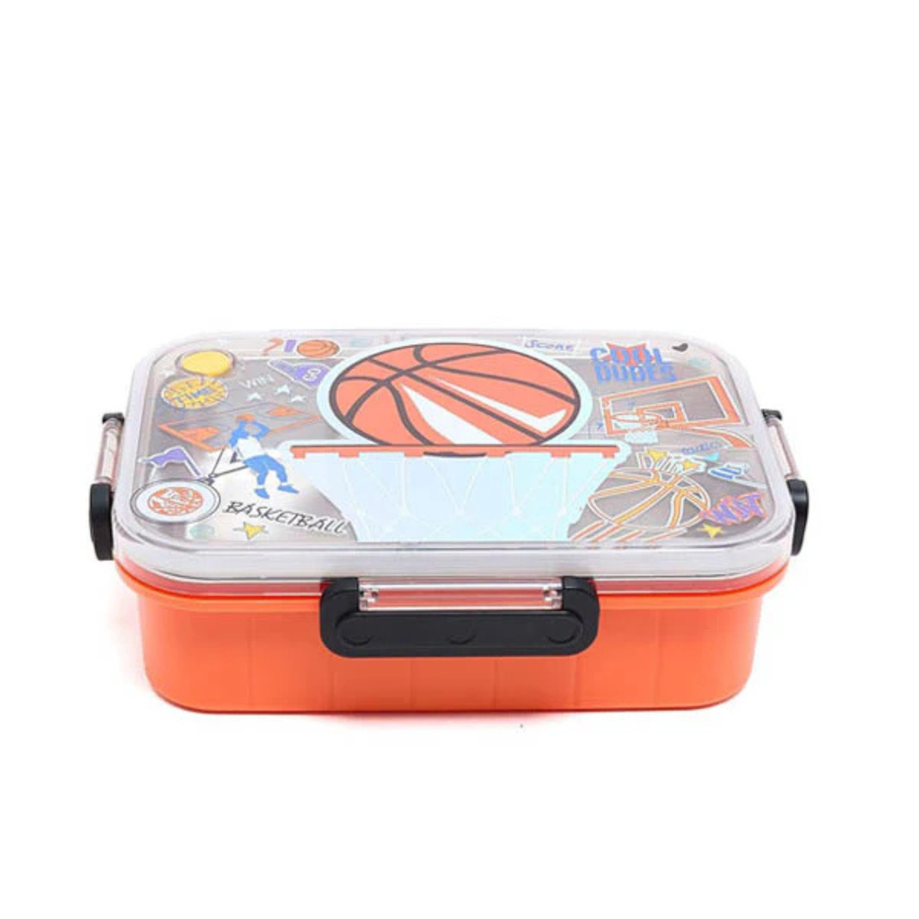 Vest Brand Basketball Design Lunch Box – Sporty, Durable & Perfect for Active Kids