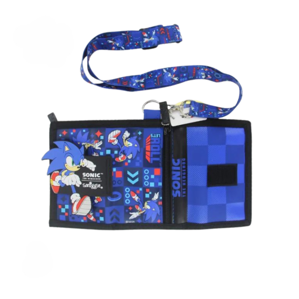 Original Smiggle Sonic Wallet For Boys