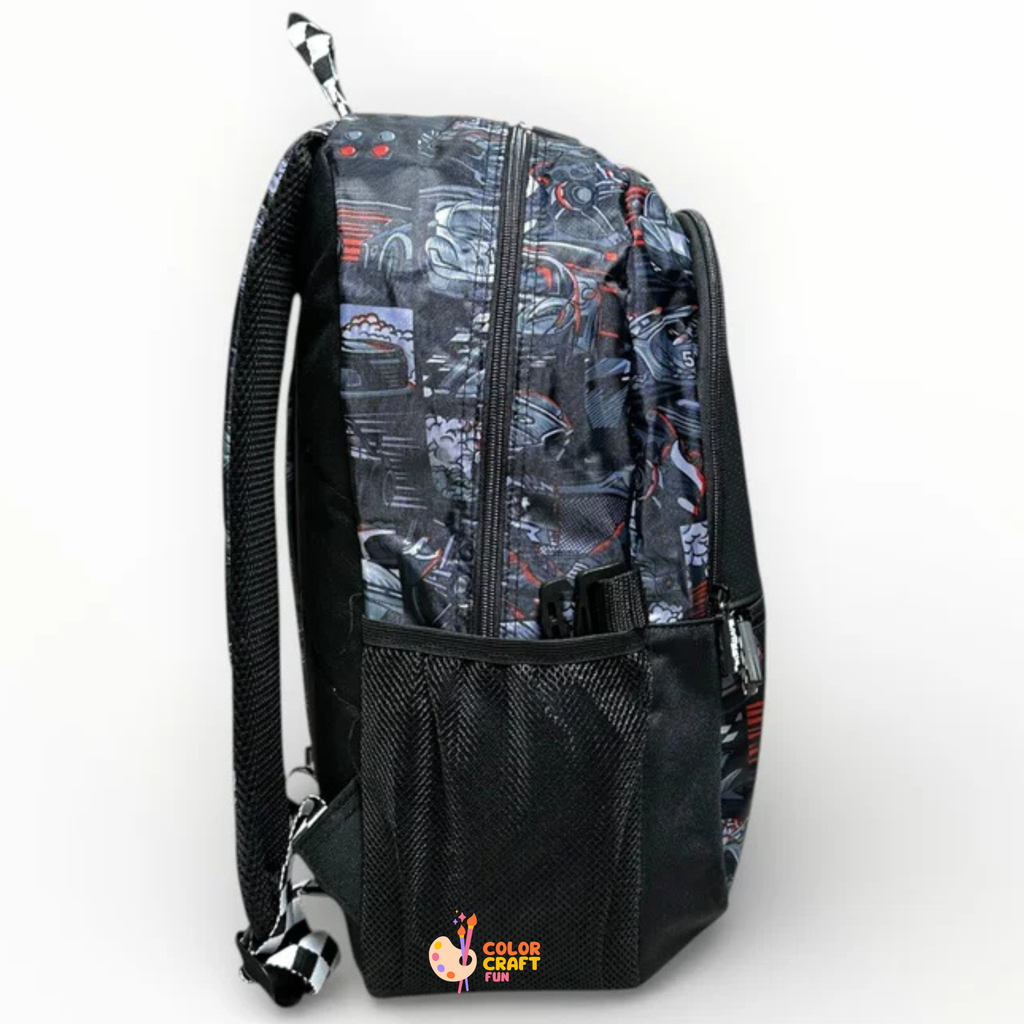 Original Smiggle 17 Inch Car School Bag For Grade 1 Till 3 Boys