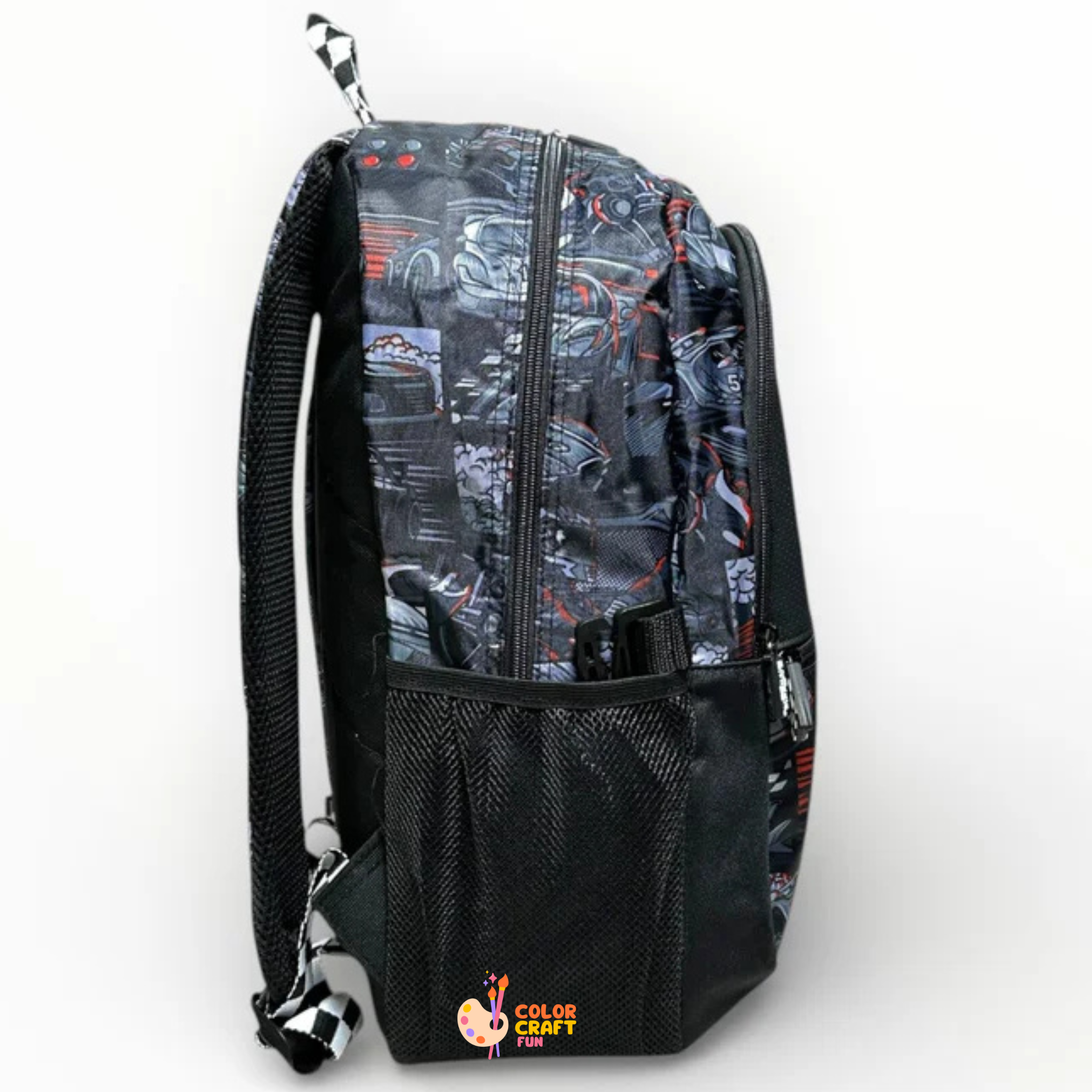 Original Smiggle 17 Inch Car School Bag For Grade 1 Till 3 Boys