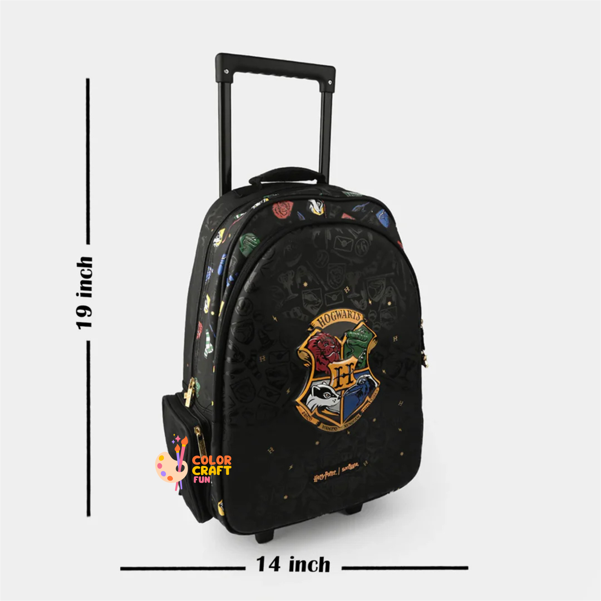 Orignal Smiggle Rolling Backpack/Trolley Bag for Kids