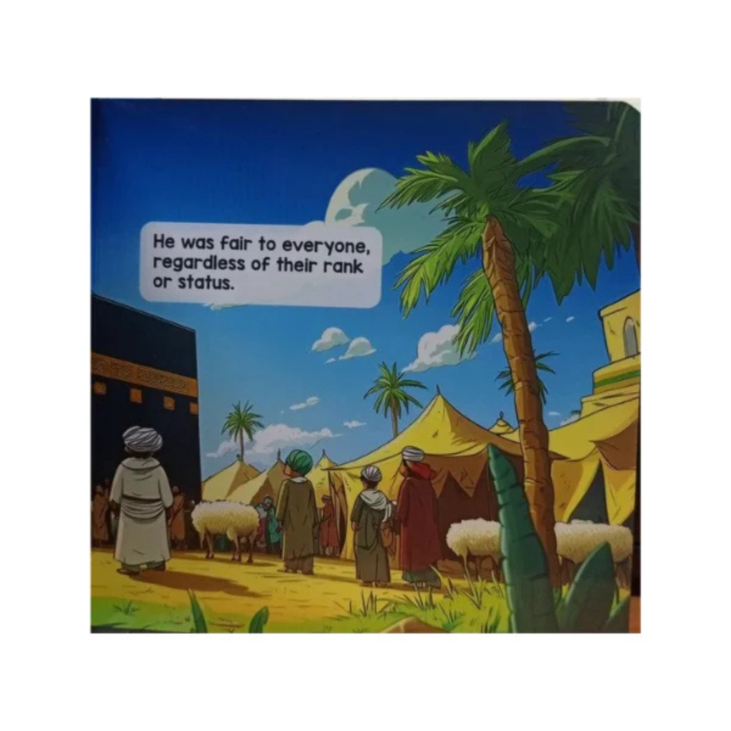 The Prophet (PBUH)’s Fairness – Noble Moral Series Islamic Story Book for Kids (Board Book)