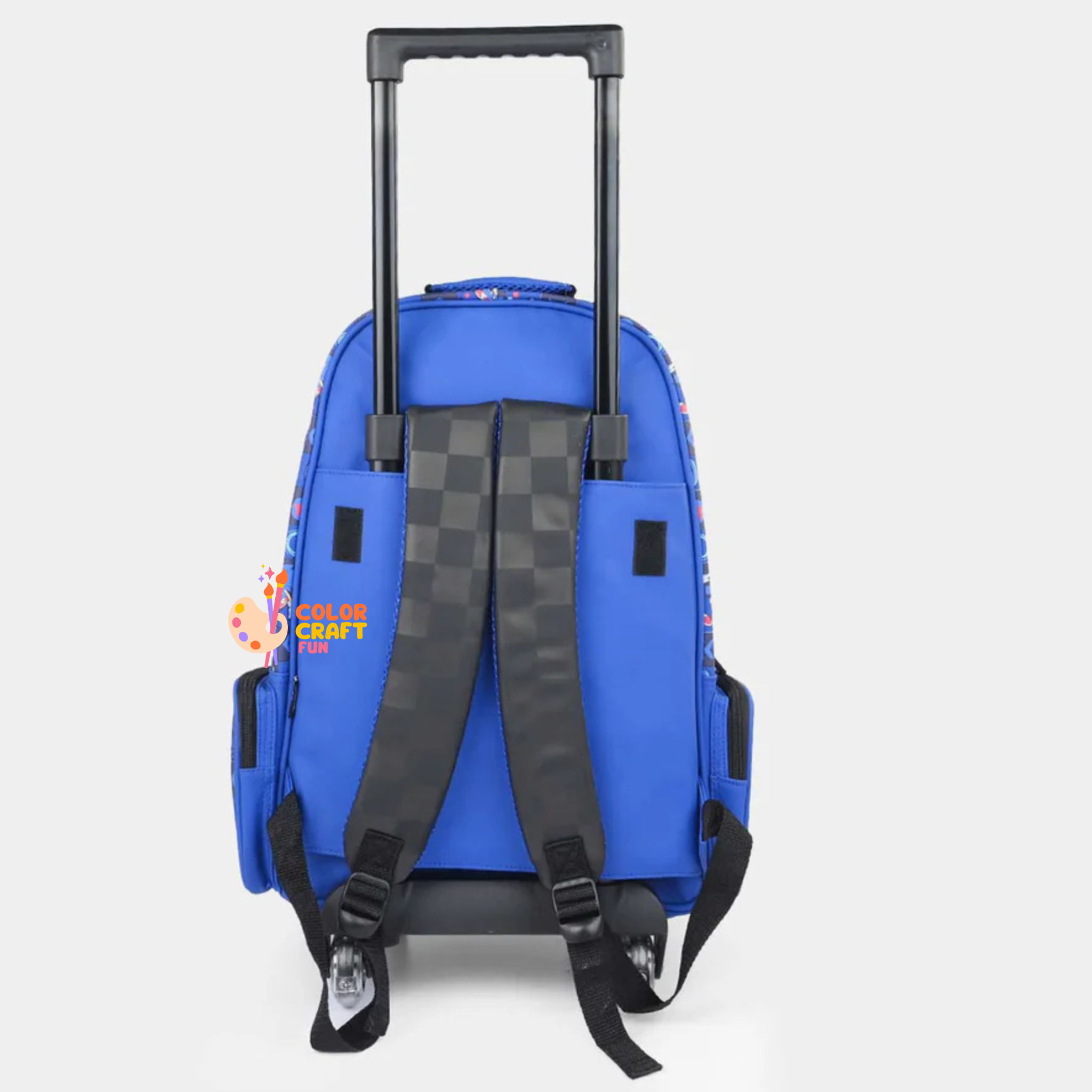 Orignal Smiggle Rolling Backpack/Trolley Bag for Kids SONIC  size 19inch