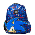 Smiggle Sonic Backpack with Hood - Kids School & Travel Bag (100%orignal) 14 inch