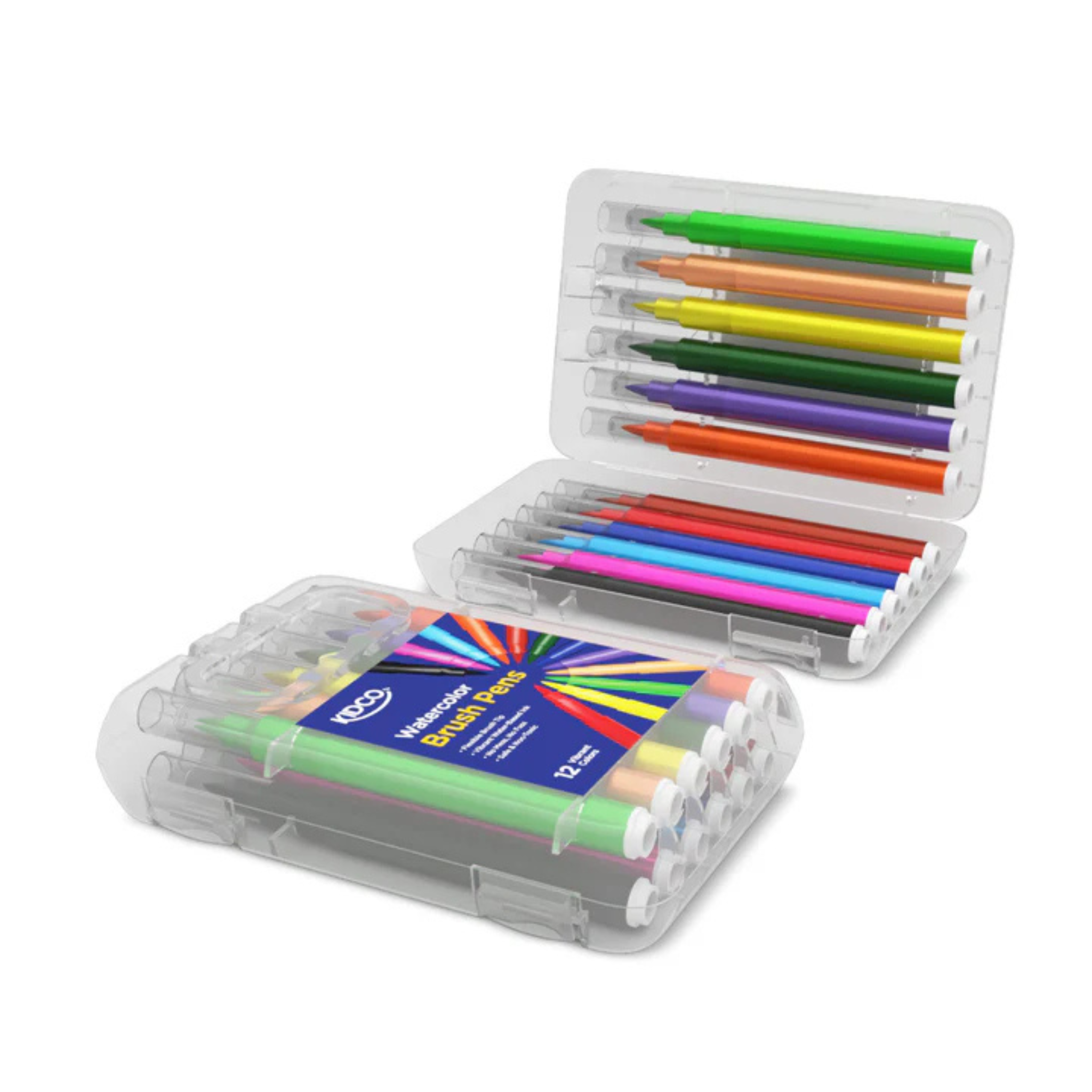 Brush Marker Set - Pack Of 12 - WM8-12 Kidco