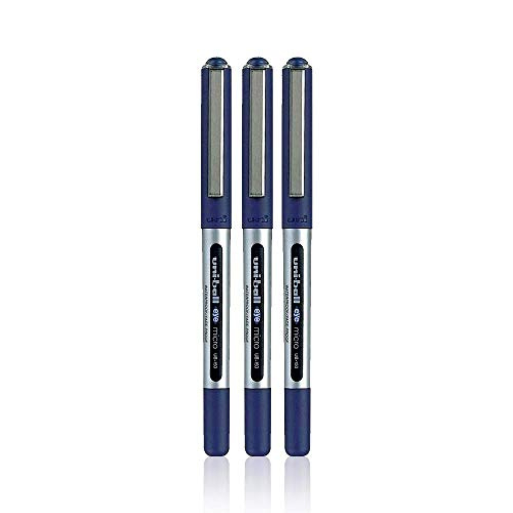 Uni-ball Eye Micro Roller Ball Pen - UB-150 - Blue 12pcs box