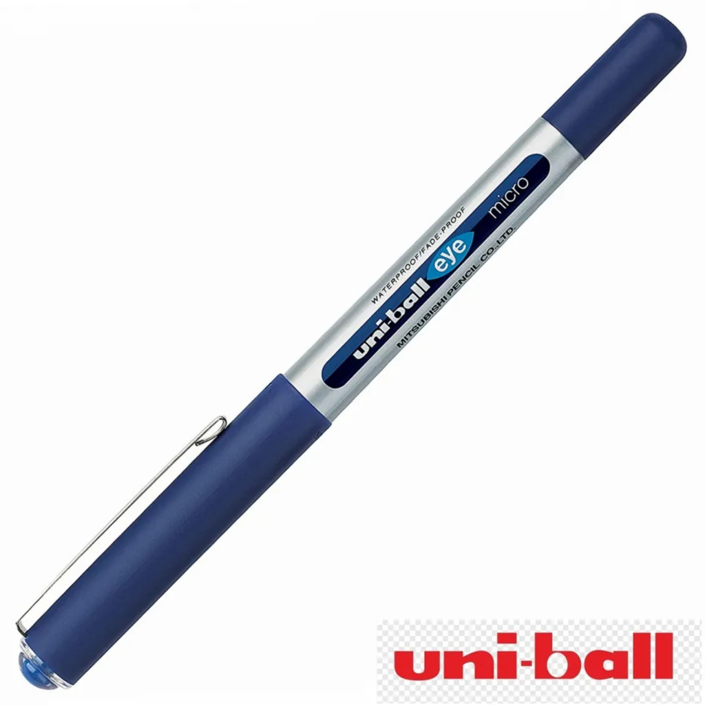 Uni-ball Eye Micro Roller Ball Pen - UB-150 - Blue 12pcs box