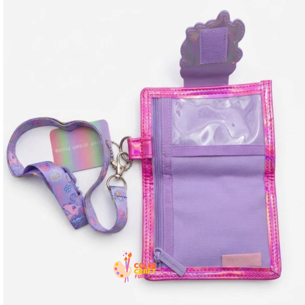 Vest Brand Cupcakes and Donuts Design Kids Wallet with Detachable Neck Strap – Premium Children’s Wallet