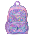 Smiggle Brand Butterfly Themed School Bag | Grade 2 & 3 | Purple (100%orignal)