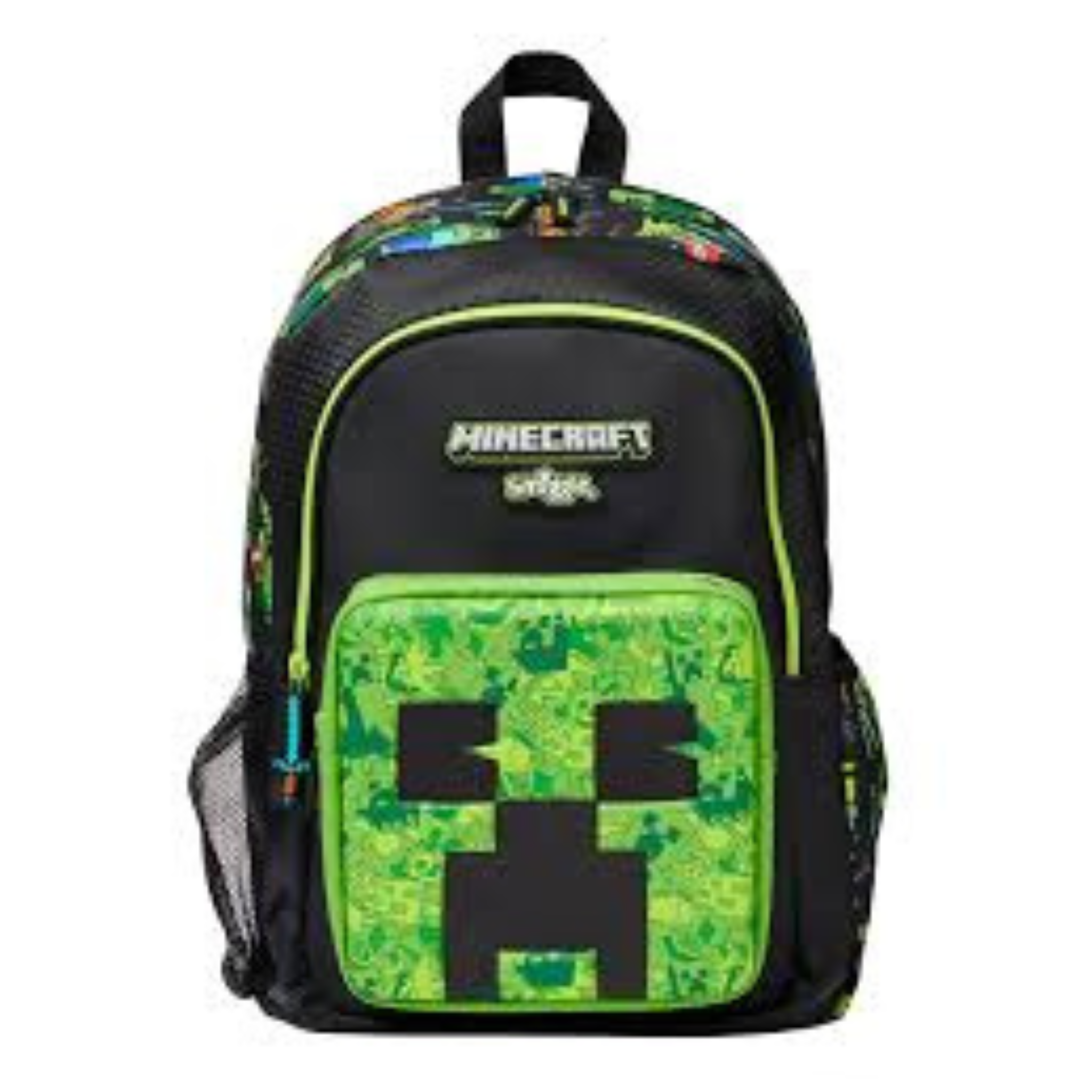Smiggle Brand Mine Craft Themed School Bag | Grade 2 & 3 (100% orignal)