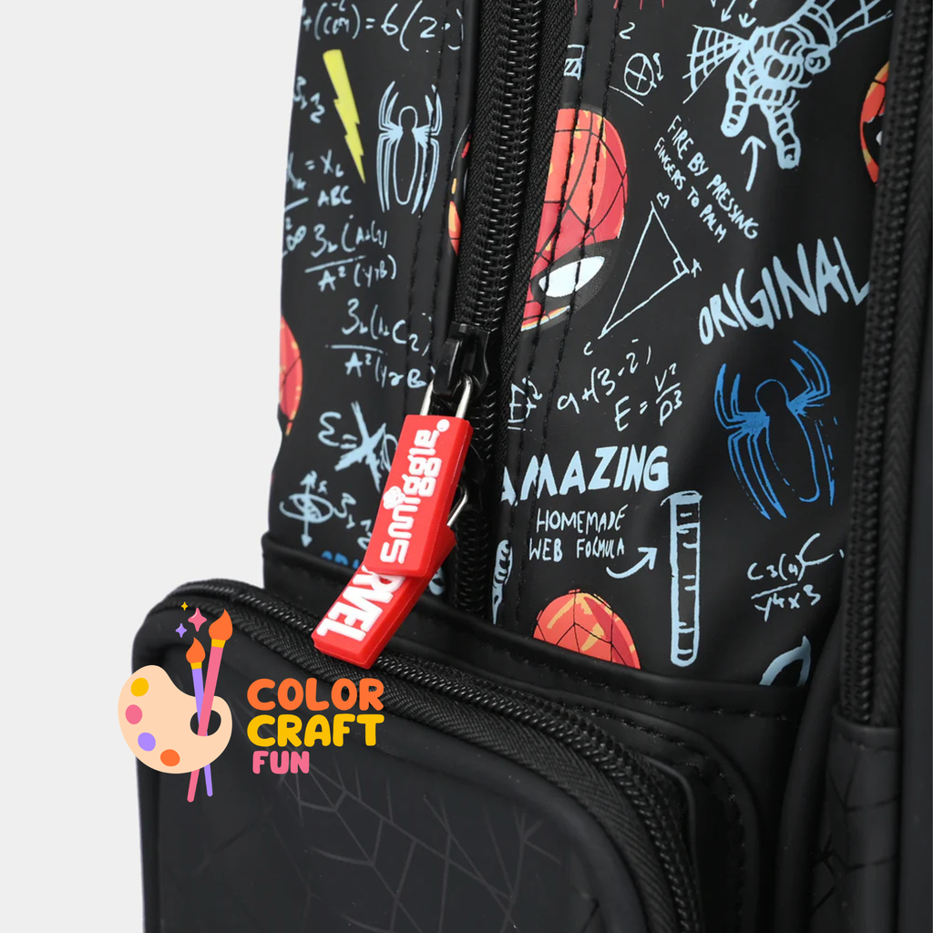Orignal Smiggle Rolling Backpack/Trolley Bag for Kids SPIDERMAN size 19inch
