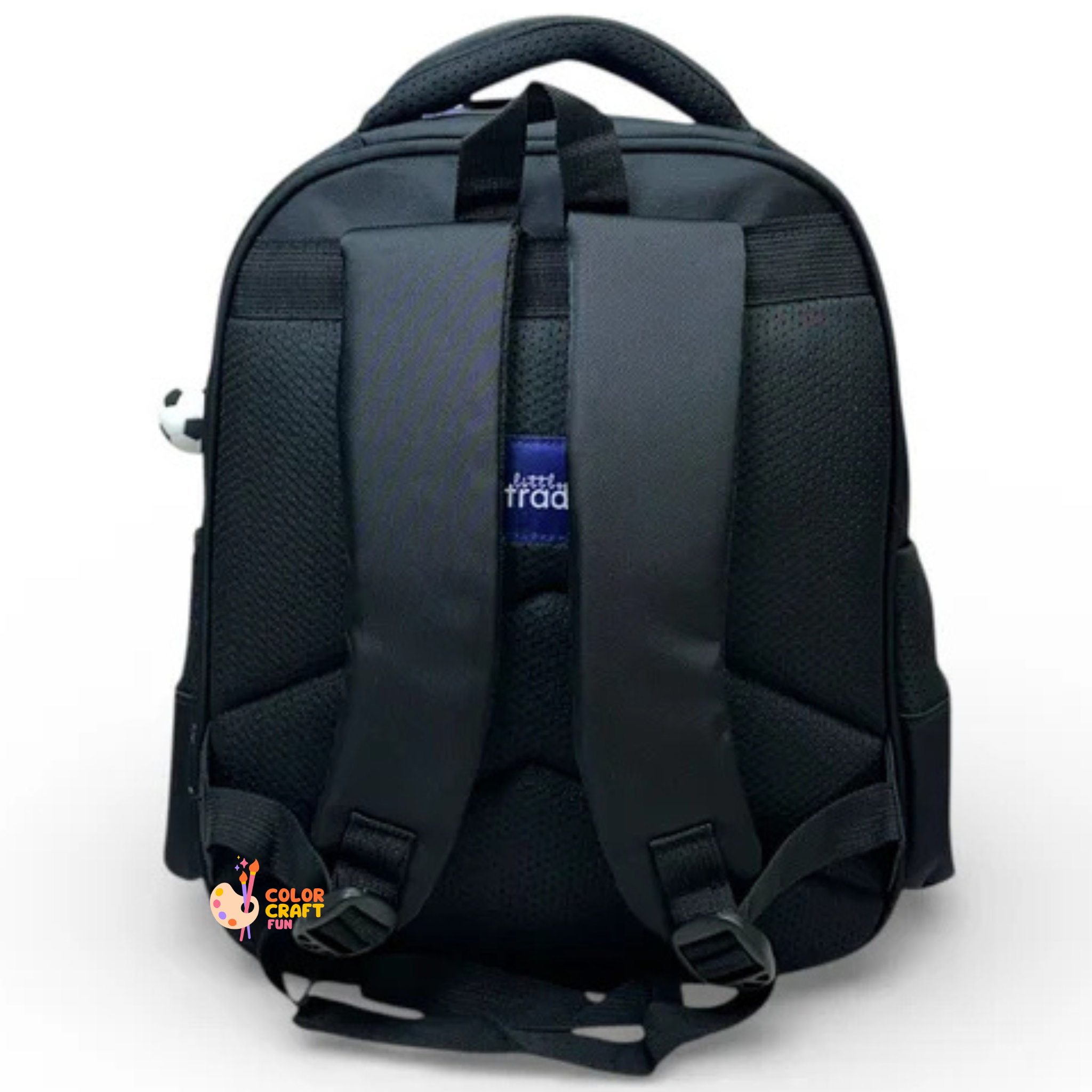 14 Inch 3D Football School Bag For Nursery Till KG Boys ( With Keychain )