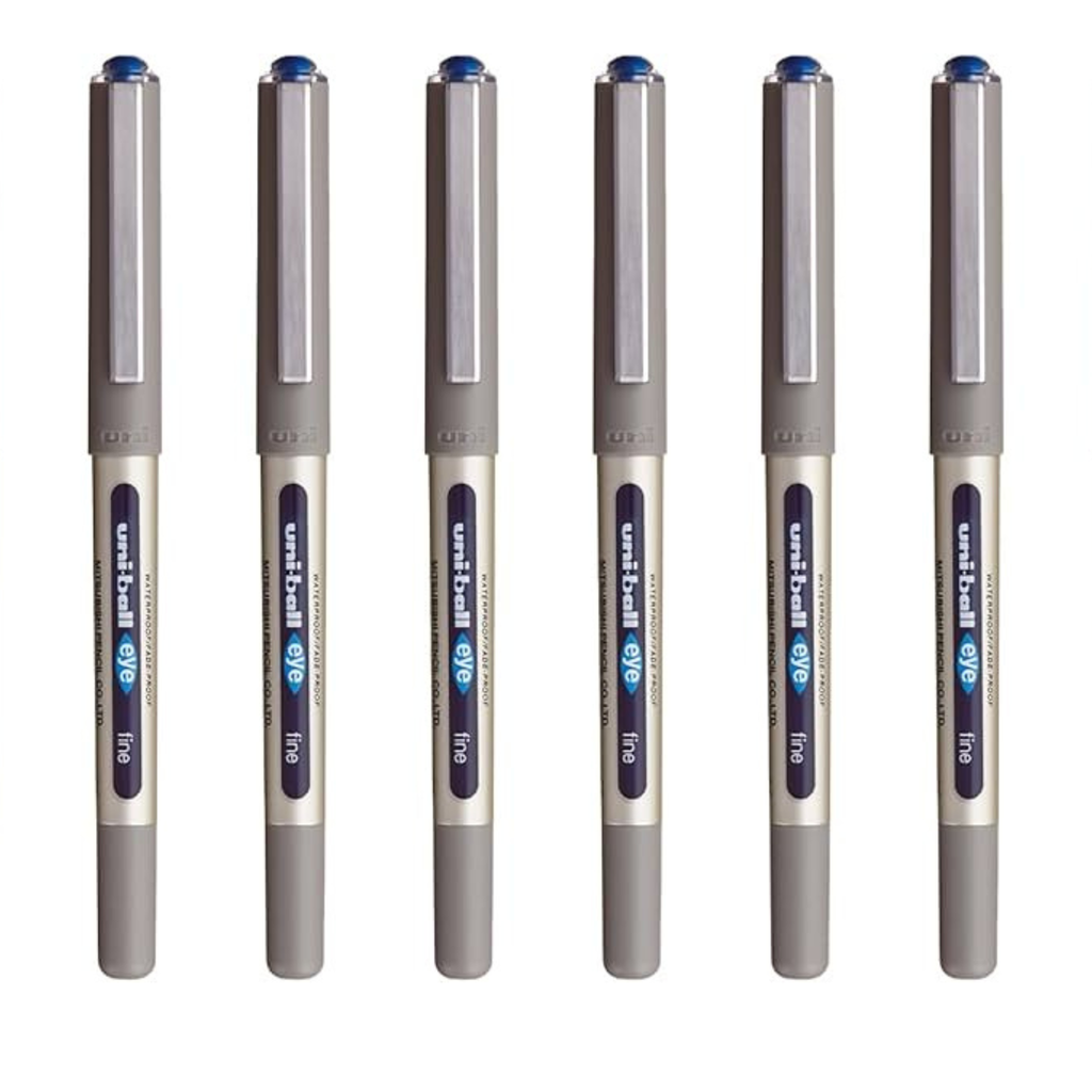 Uni-ball Eye Fine Roller Ball Pen - UB-157 - Blue 12pcs box