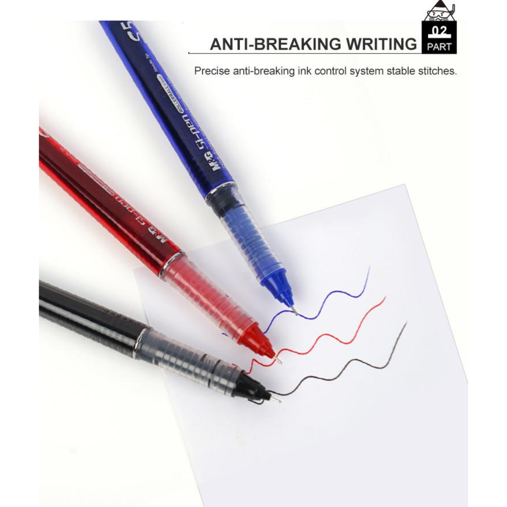 M&G ARP41872 Si-Pen S7 Roller Pen pack of 12pcs
