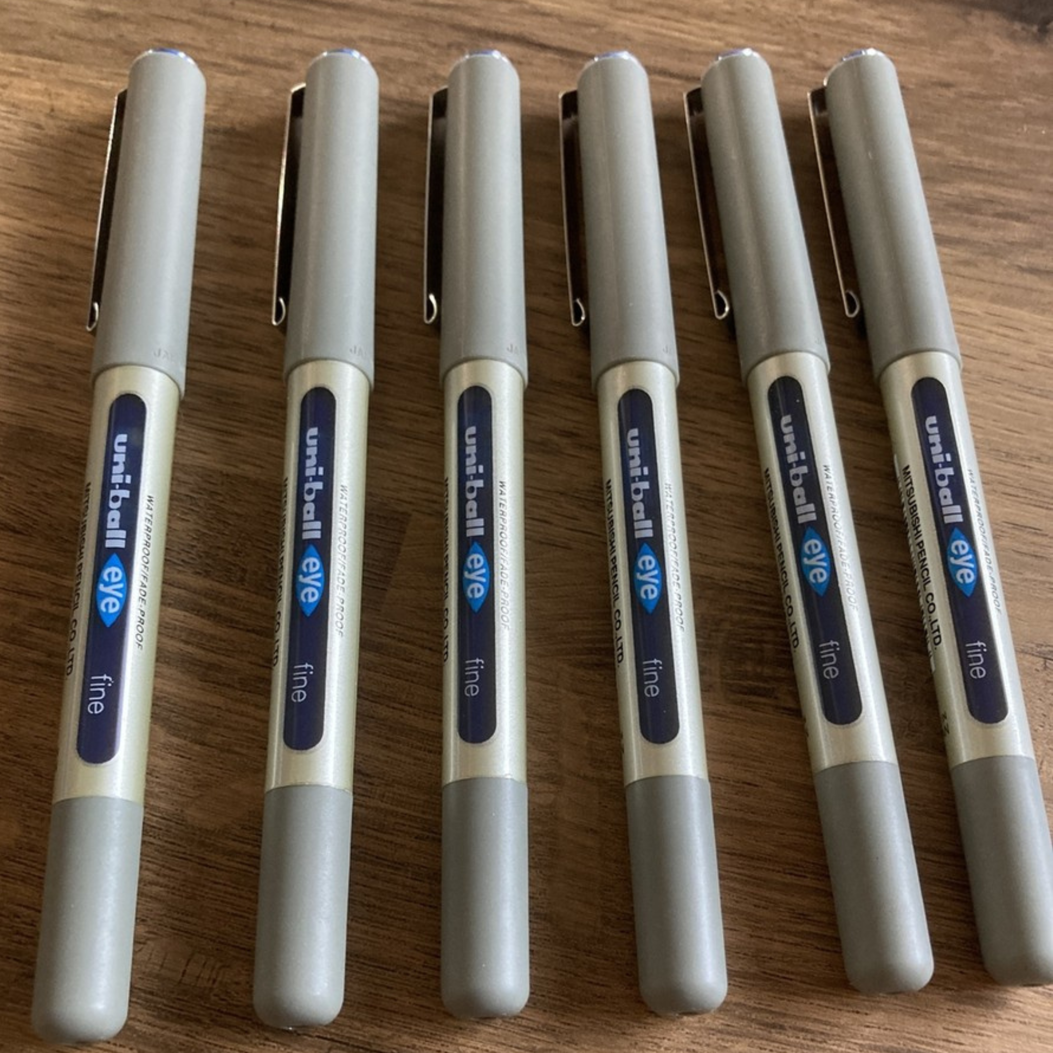 Uni-ball Eye Fine Roller Ball Pen - UB-157 - Blue 12pcs box