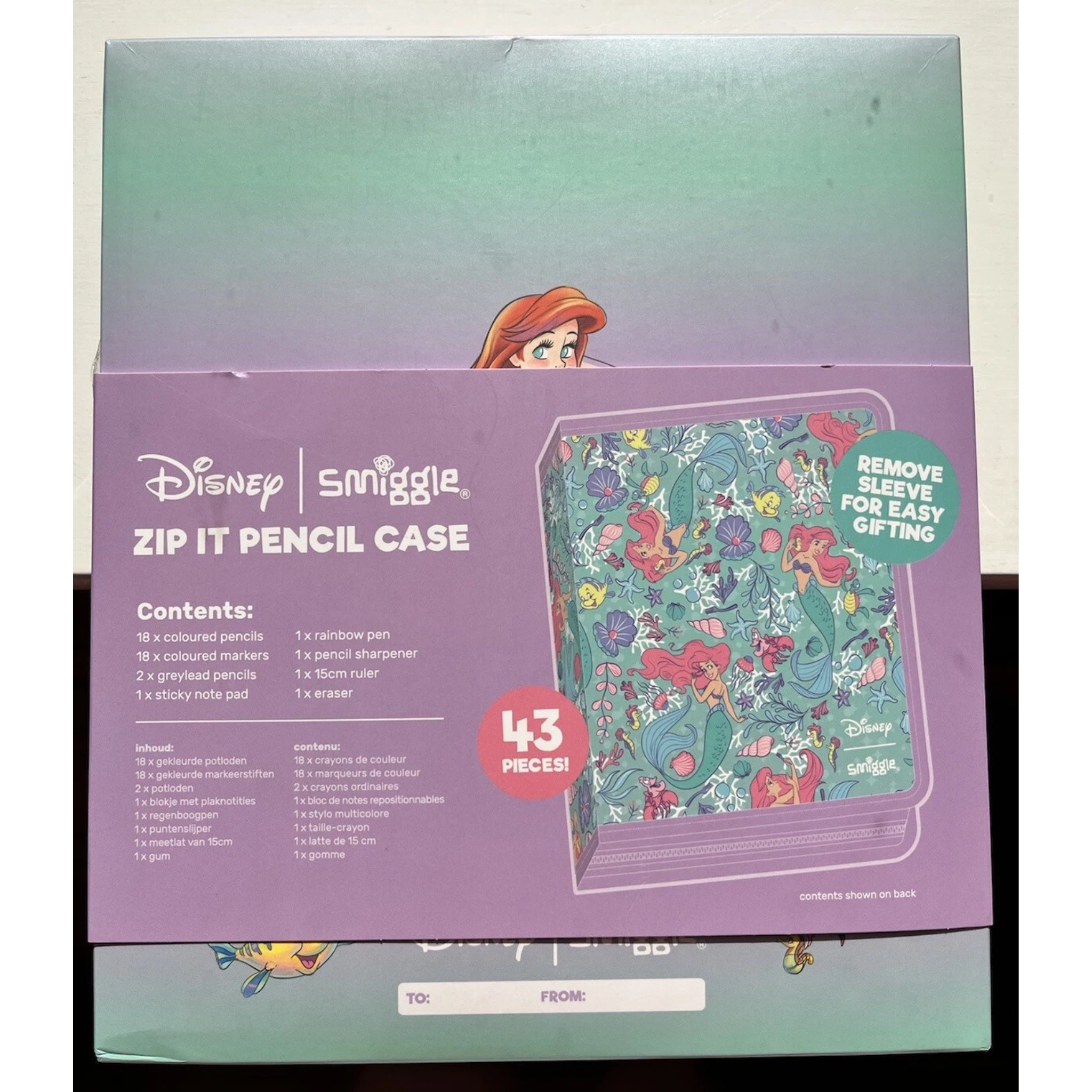 Smiggle 100% orignal Stationery kit Little Mermid