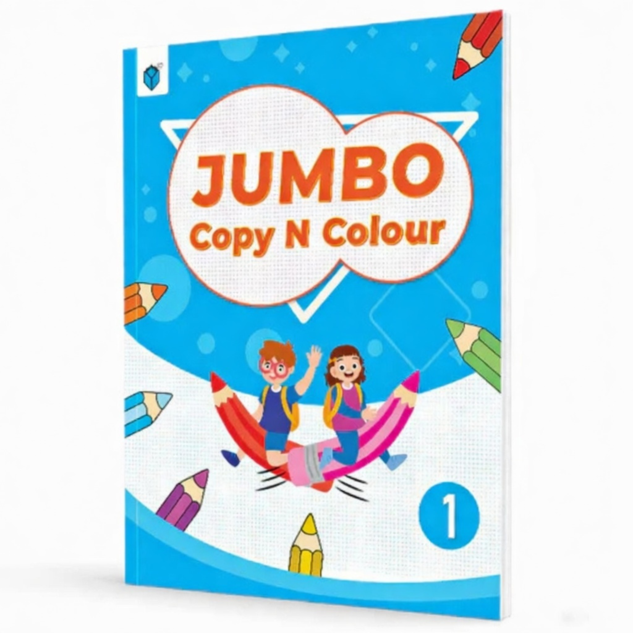 JUMBO COPY N COLOUR BOOK 1