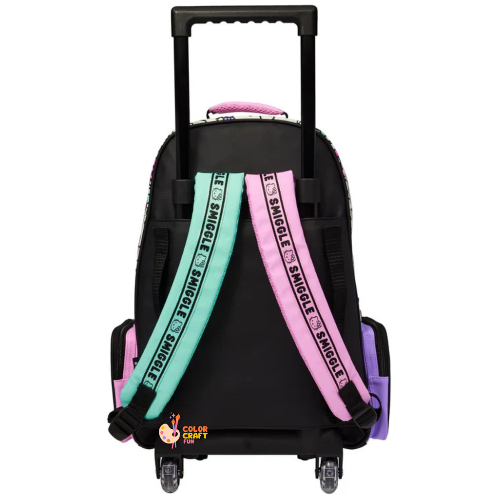 Original Hello Kitty 2 piece Trolley Bag bundle For Grade 1 Till 5 Girls