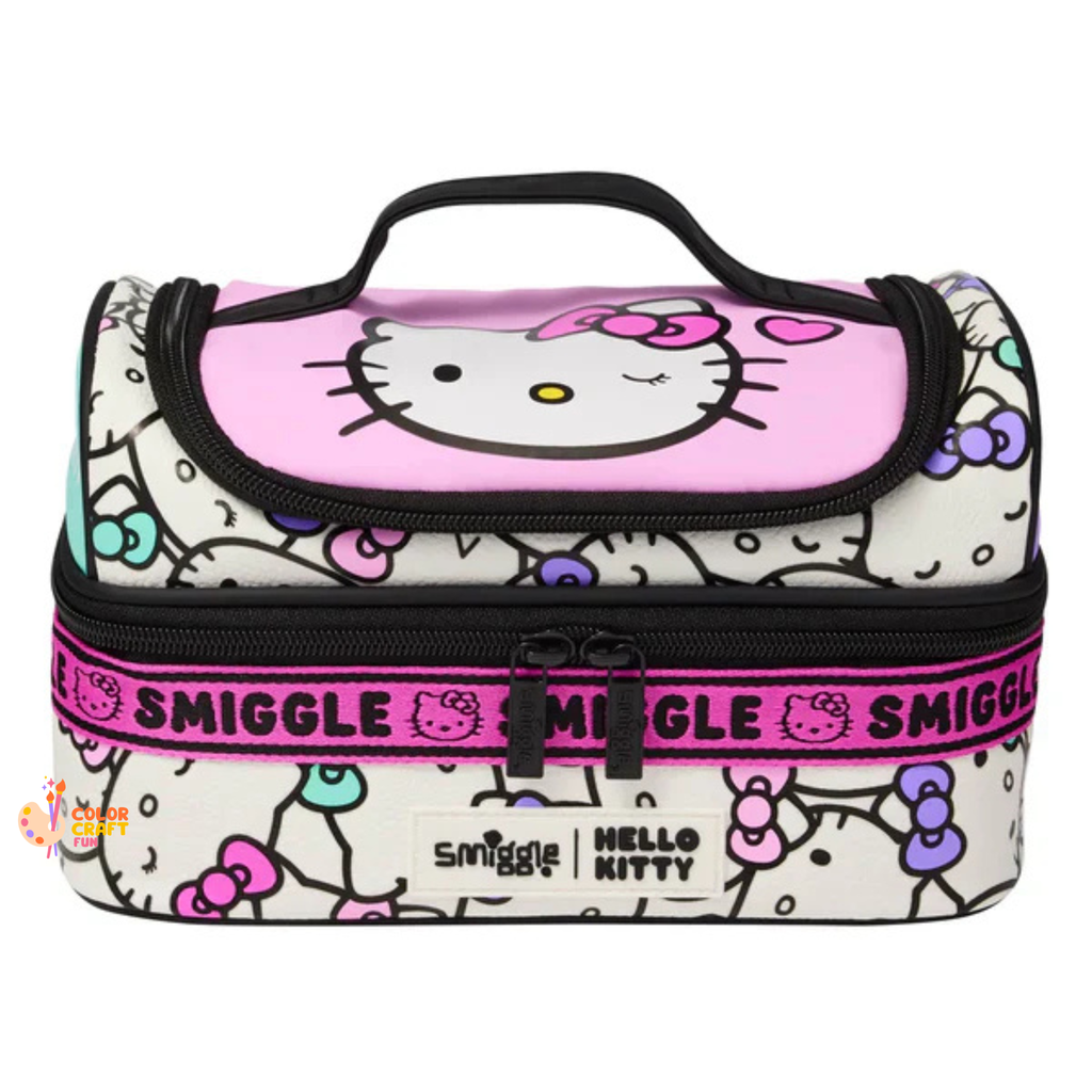Original Hello Kitty 2 piece Trolley Bag bundle For Grade 1 Till 5 Girls