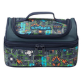 Smiggle Smiggle Grey Trailblazer Double Decker for Kids – insulated Compartment Lunch Bag