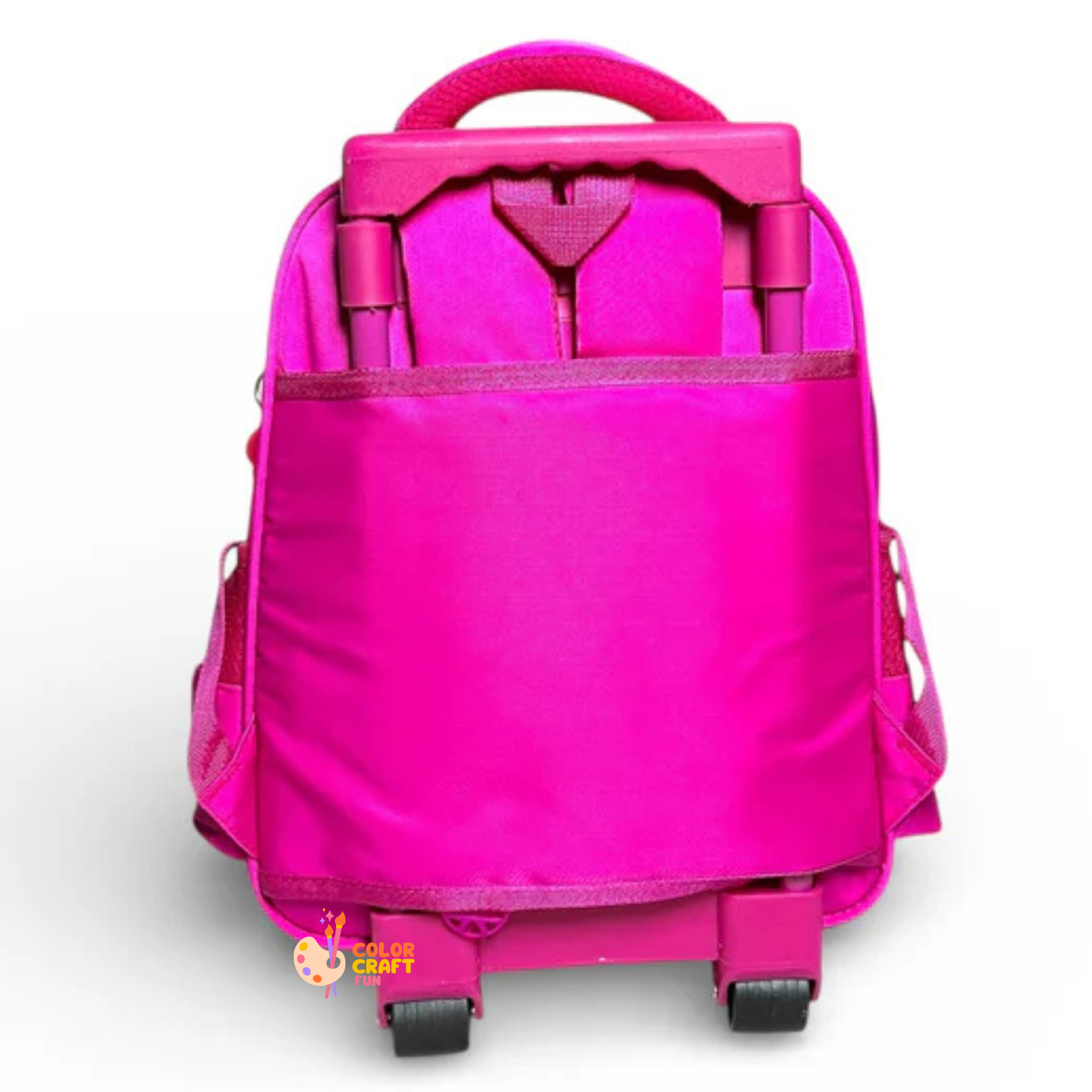 14 Inch 3D Melody Trolley Bag For Grade kg Till 1 Girls ( With Keychain )