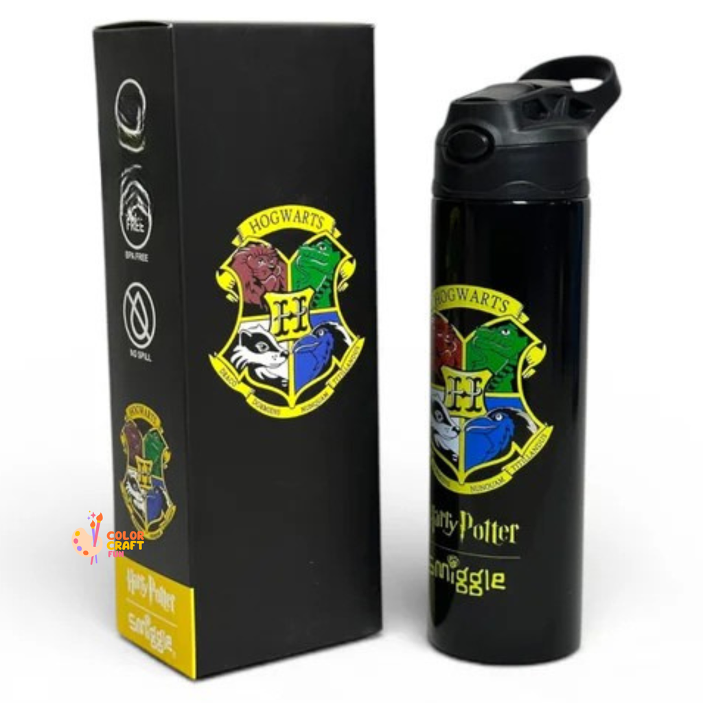 Smiggle Harry Potter Stainless Metal (Thermic) Sipper Water Bottle 520ML