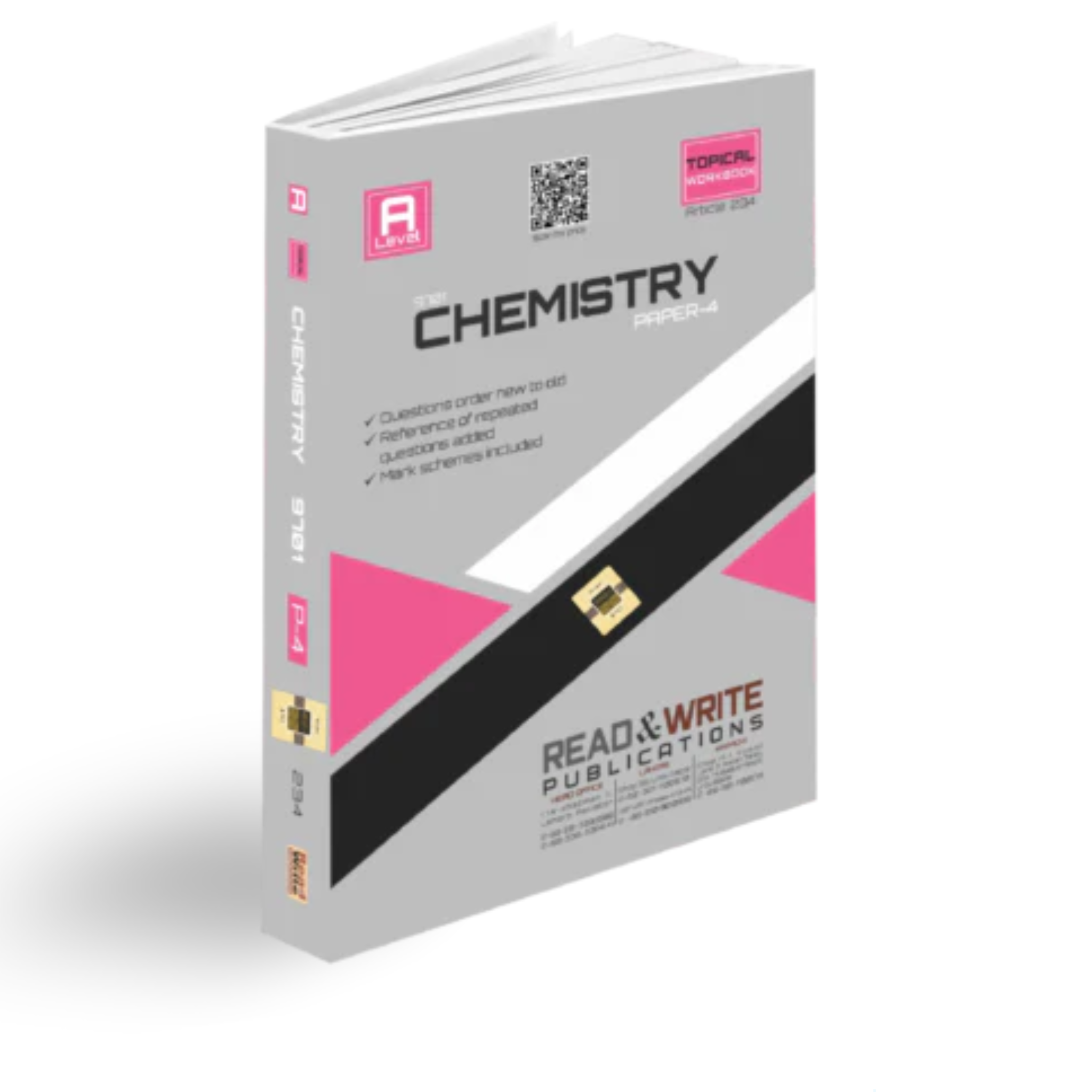 Chemistry A Level Paper 4 Topical Workbook and Past Papers Read & Write