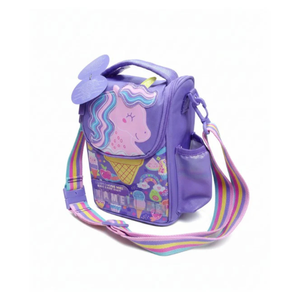 Smiggle Unicorn Insulated Lunch Bag for Kids – Magical & Durable School Lunch Box Bag