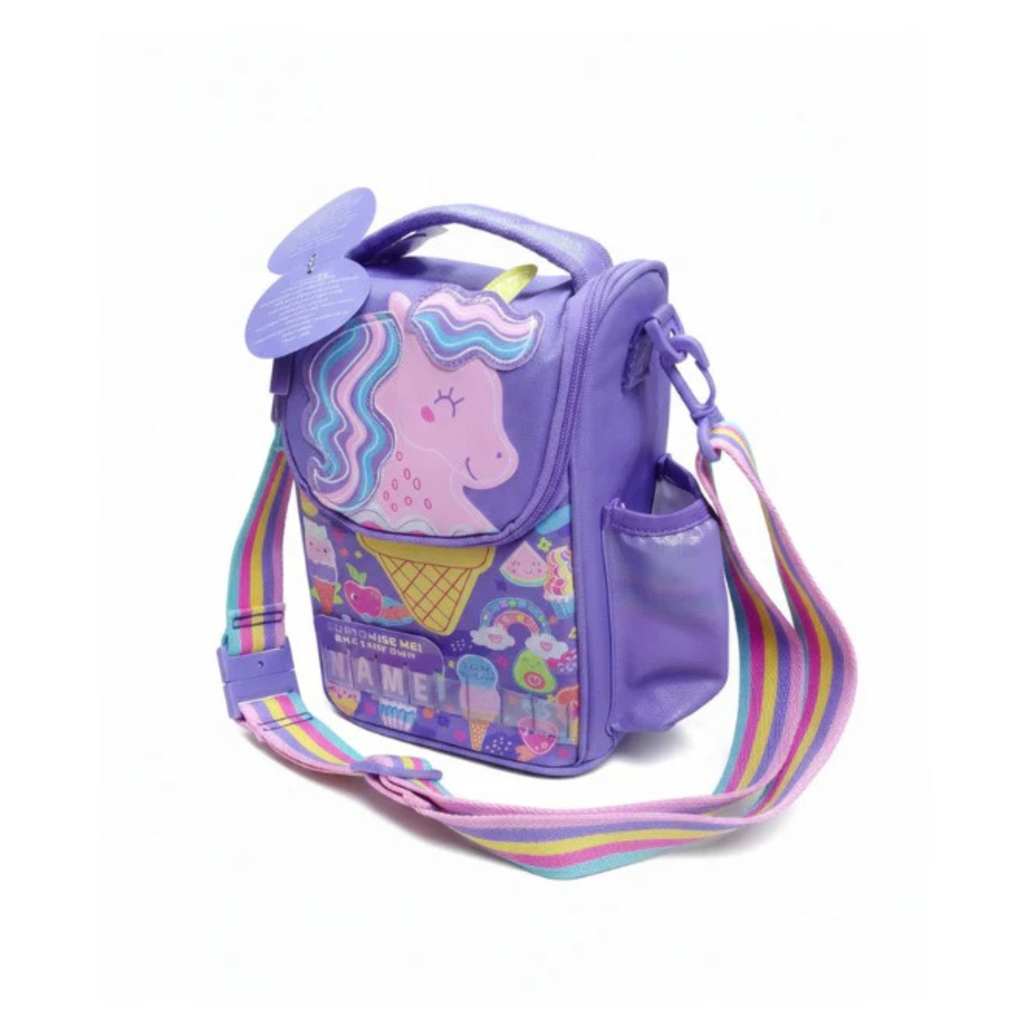 Smiggle Unicorn Insulated Lunch Bag for Kids – Magical & Durable School Lunch Box Bag