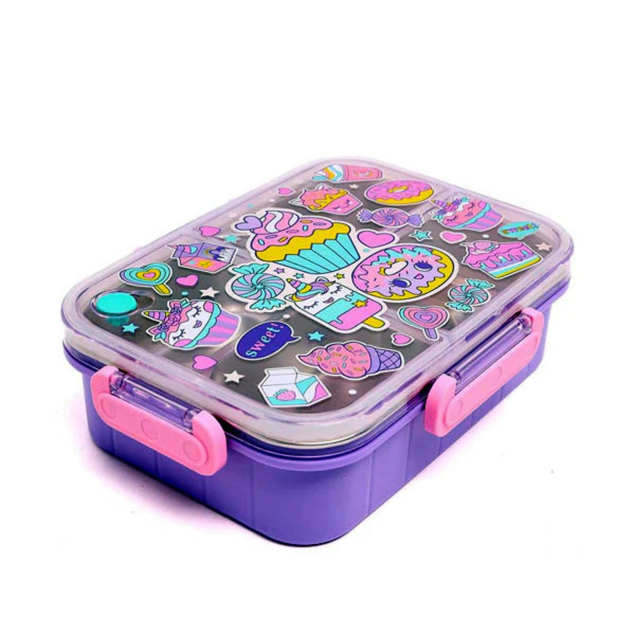 Vest Brand Cupcakes & Donuts Design Lunch Box – Sweet, Fun & Perfect for Kids