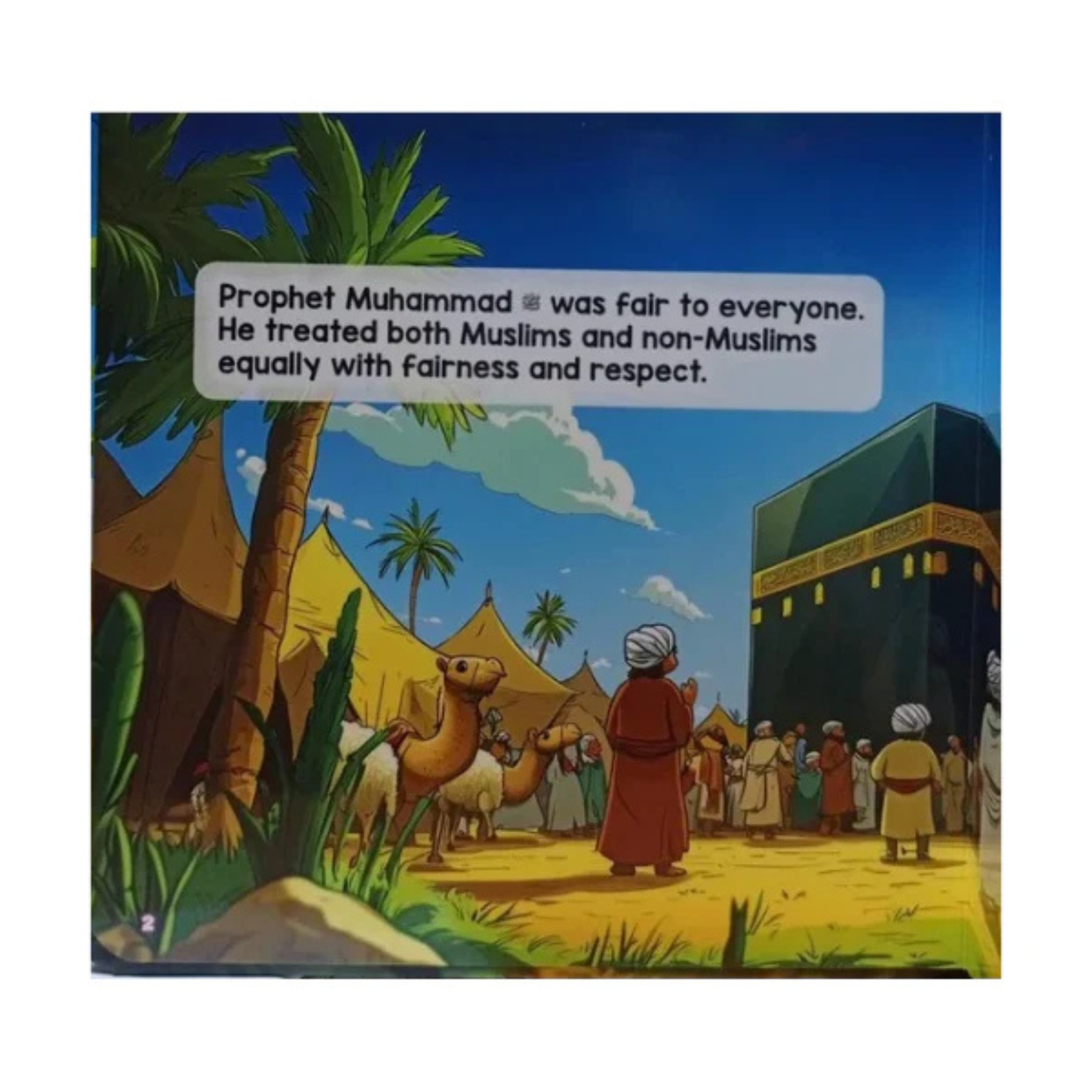 The Prophet (PBUH)’s Fairness – Noble Moral Series Islamic Story Book for Kids (Board Book)